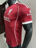 2025/26 Liverpool Home  Player Shirt