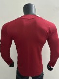 Liverpool   Red Long Sleeve Player Version Soccer Jersey  2025/26 长袖球员