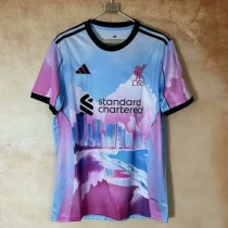 Liverpool  Pink Blue Special Edition Training Shirts 25/26