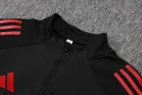 2025/26 Liverpool  Black Half Pull Tracksuit (半拉链)