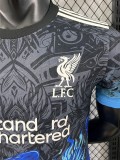 2025/26 Liverpool Black Blue Special Edition Player Version Training shirts