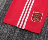 1995-1996 Liverpool  Home Kids Retro Soccer Jersey