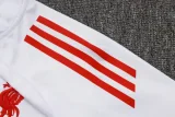 2025/26 Liverpool   White Half Pull Tracksuit #B2534(半拉链)
