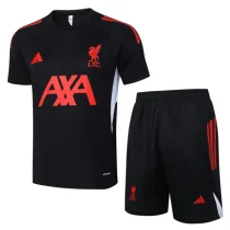 2025/26 Liverpool   Black Training Short Suit #D2546