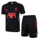 2025/26 Liverpool   Black Training Short Suit #D2546