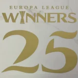 2024-25 Tottenham Hotspur Home Print Europa League Winners #25 Fans Soccer Jersey
