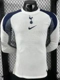 2025-26 Tottenham Hotspur Home Long Sleeve Player Version Soccer Jersey (长袖球员)