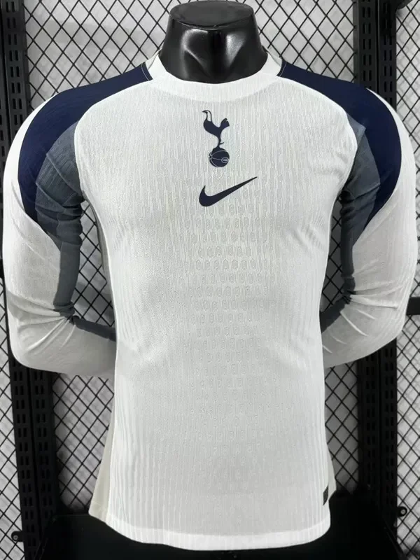 2025-26 Tottenham Hotspur Home Long Sleeve Player Version Soccer Jersey (长袖球员)