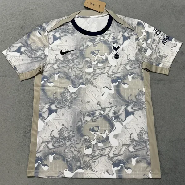 2025-26 Tottenham Hotspur Grey White Training shirts