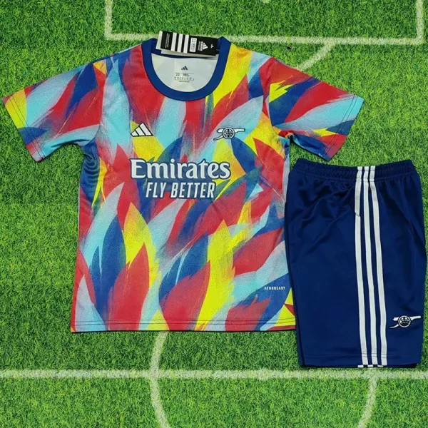 2025-26 Arsenal Yellow Red Kids Training