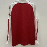 2025-26 Arsenal Home Long Sleeve Soccer Jersey (长袖)