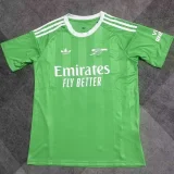 2025-26 Arsenal Green Goalkeeper Fans Soccer Jersey