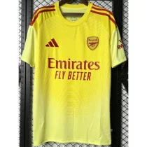 2025-26 Arsenal Yellow Goalkeeper Soccer Jersey
