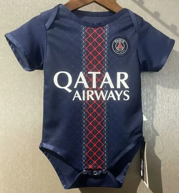 2025-26 PSG Home Baby Infant Crawl Suit
