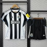 2025-26 Newcastle Home Kids Soccer Jersey