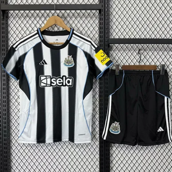 2025-26 Newcastle Home Kids Soccer Jersey