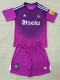 2025-26 Newcastle Purple Goalkeeper Kids Soccer Jersey