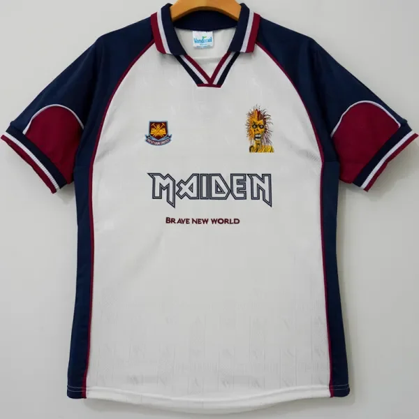 1999 West Ham Away Retro Soccer Jersey