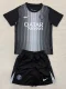 2025-26 PSG Black GoalKeeper Kids Soccer Jersey