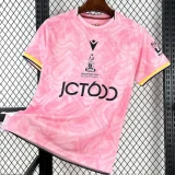2025-26 Bradford City Pink Fans Soccer Jersey