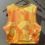 2025-26 PSG Yellow orange Women Yoga Vest (女)