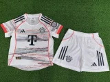 2025-26 Bayern Away Kids Player Version Soccer Jersey (球员童装)