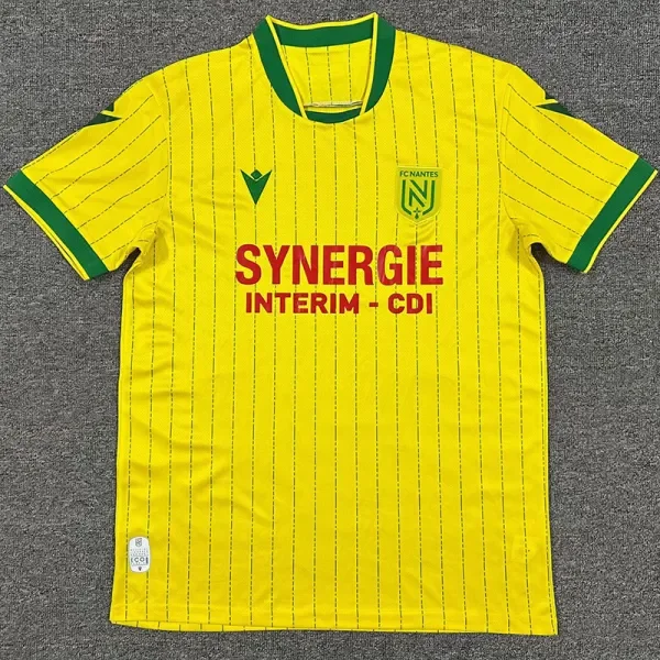 2025-26 Nantes Home Fans Soccer Jersey