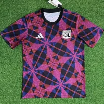 2025-26 Lyon Purple Training shirts