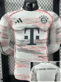 2025-26 Bayern Away Long Sleeve Player Version Soccer Jersey (长袖球员)