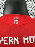 2025-26 Bayern Home Long Sleeve Player Version Soccer Jersey (长袖球员)