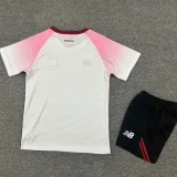 2025-26 LeverKusen Pink Kids Soccer Jersey