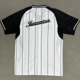 25-26 Juventus  White Casual Edition Baseball Jersey