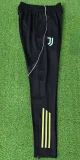 25-26 Juventus  Black Training Long Pants (Have Pocket)