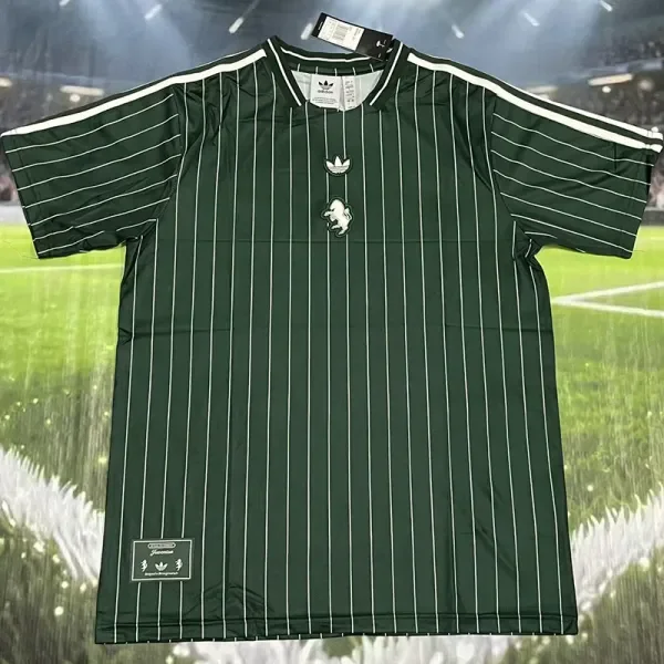 25-26 Juventus Dark Green Casual Edition Training shirts
