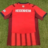 25-26 Heidenheim Home Fans Soccer Jersey