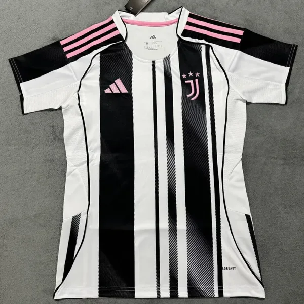 2025-26 Juventus Home Women Soccer Jersey (女)