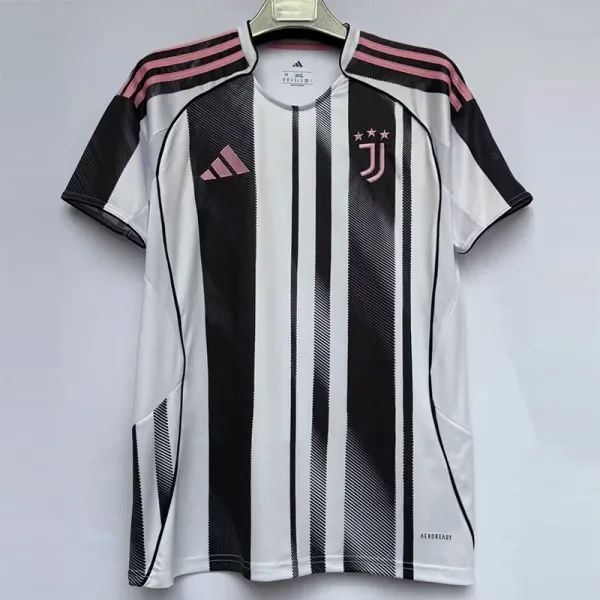25-26 Juventus Home 1:1 Fans Soccer Jersey