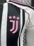 25-26 Juventus Home Long Sleeve Player Version Soccer Jersey (长袖球员)