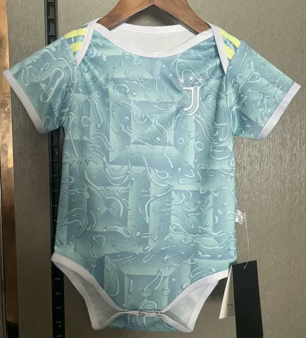 25-26 Juventus Away Baby Infant Crawl Suit