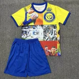 2025-26 AL-Nassr RONALDO Special Edition Kids Soccer Jersey