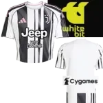 25-26 Juventus Home 1:1 Fans Soccer Jersey