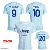25-26 Juventus Away Kids Soccer Jersey