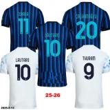 2025-26 Inter Milan  Black Blue Training shirts