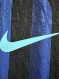 2025-26 Inter Milan Home Long Sleeve Player Version Soccer Jersey (长袖球员)