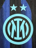 2025-26 Inter Milan Home Long Sleeve Player Version Soccer Jersey (长袖球员)