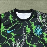 2025-26 Inter Milan  Black Green Training shirts