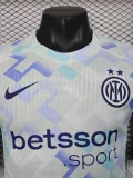 2025-26 Inter Milan Away Long Sleeve Player Version Soccer Jersey (长袖球员)