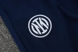 2025-26 Inter Milan White Half Pull Tracksuit #B2541(半拉链)