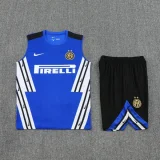 2025-26 Inter Milan Blue Tank top and shorts suit