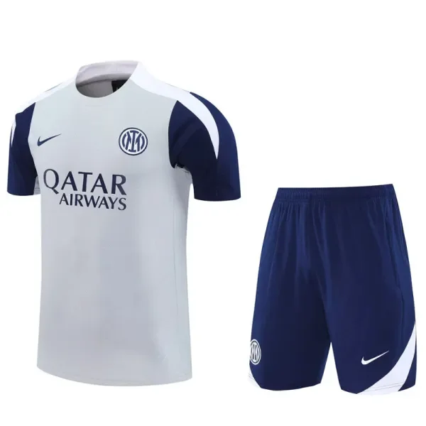 2025-26 Inter Milan Light gray Training Short Suit